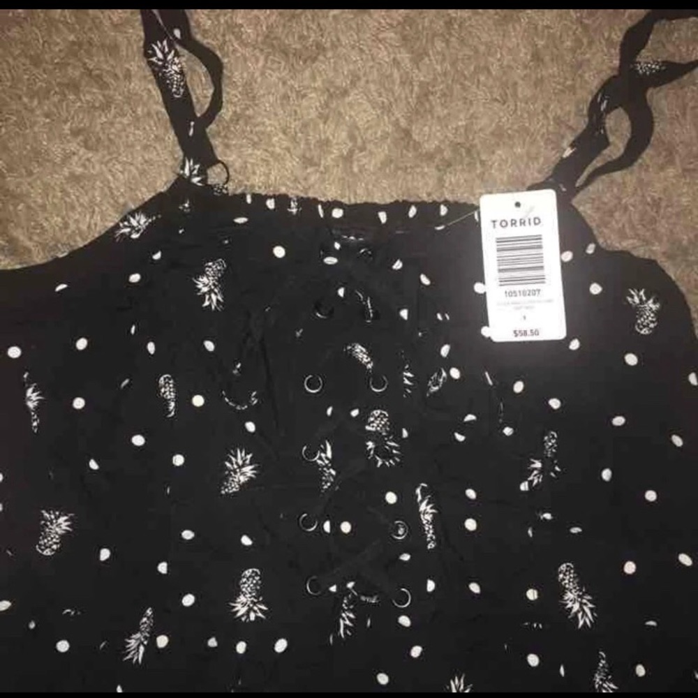 Torrid pineapple sundress